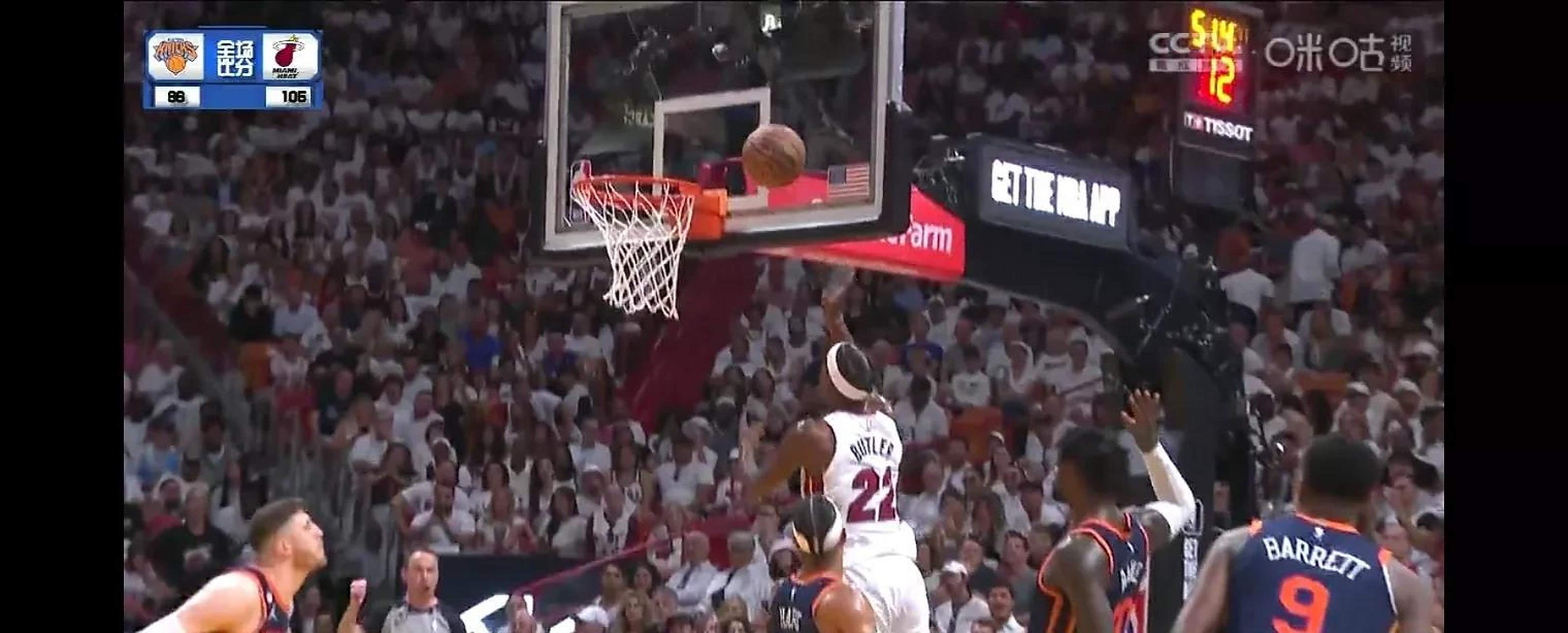 热火力克尼克，巴特勒砍下35分