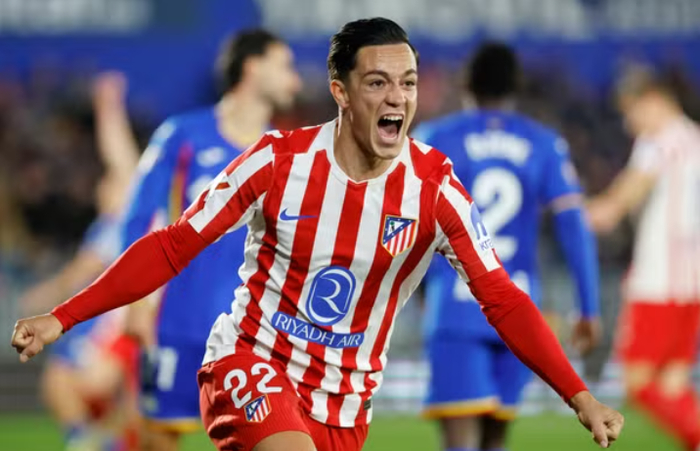 包含马德里竞技连胜，逼近欧洲豪门的词条